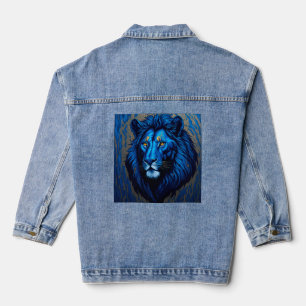 LION ART Denim Jacket