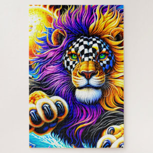 Lion Art Jigsaw Puzzle