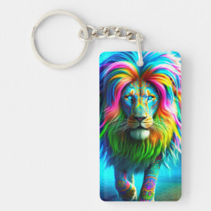 Lion Art Key Ring