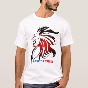 Lion Art t-shirt design, Wildlife Lion Art