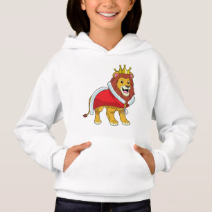 Lion as King with Crown & Cape