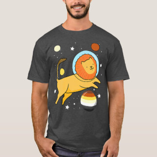 Lion Astronaut Gay Bear Pride  T-Shirt