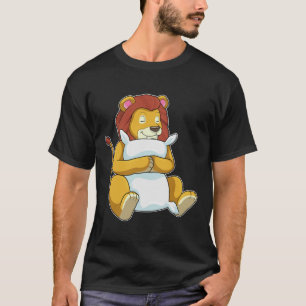 Lion at Sleeping with Pillow T-Shirt
