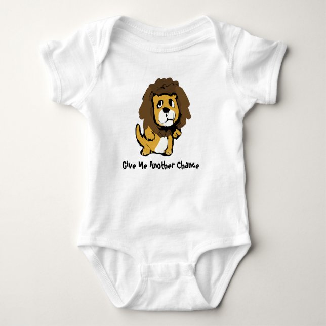 Lion Baby Bodysuit (Front)