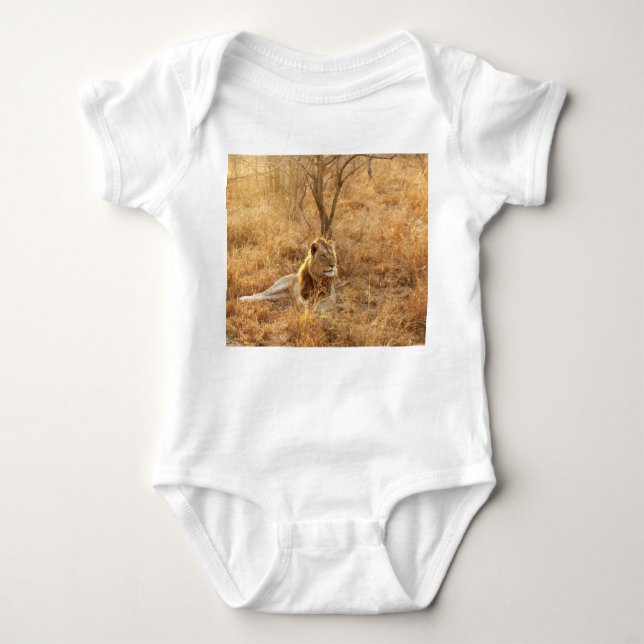 Lion Baby Bodysuit (Front)