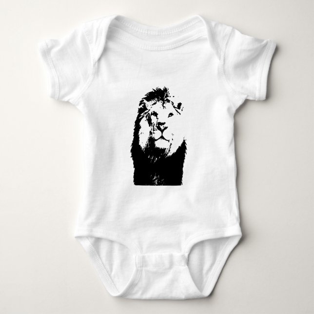 Lion Baby Bodysuit (Front)