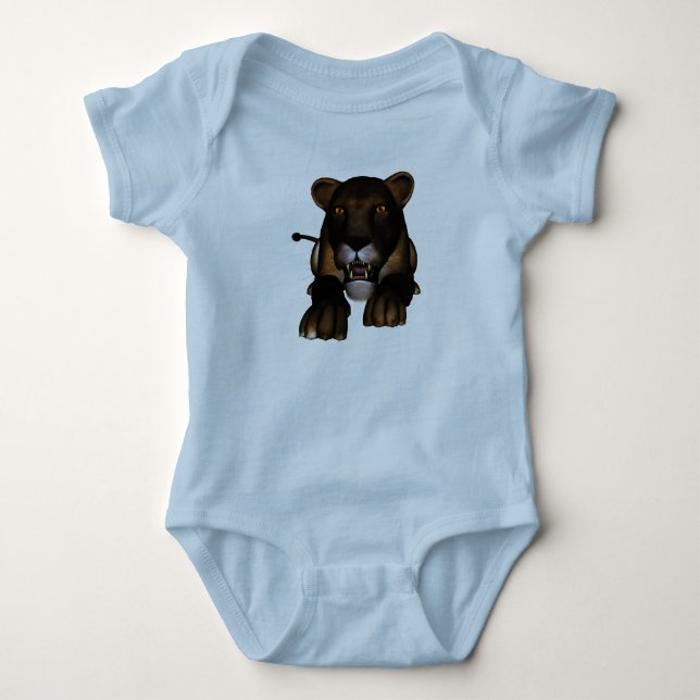 lion baby bodysuit (Front)