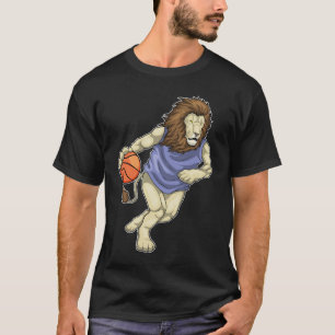 Lion Basketball player Basketball T-Shirt