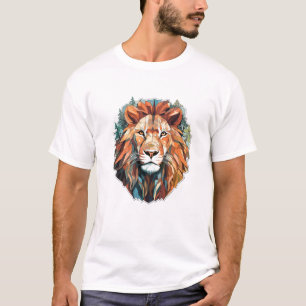 Lion Beast Animal World Wildlife Beauty Discovery T-Shirt