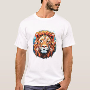Lion Beast Animal World Wildlife Beauty Discovery T-Shirt