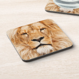 Lion Beverage Coaster