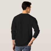 Lion Black Colour Elegant Modern Template Basic T-Shirt (Back Full)
