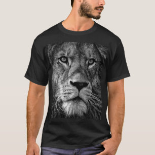 Lion Black & White T-Shirt
