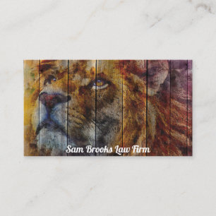 Lion Business Card