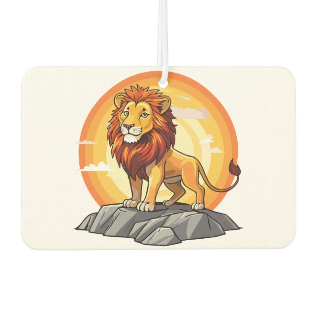 Lion Car Air Freshener (Front)