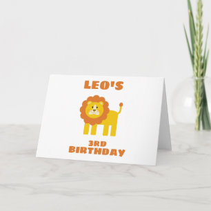 Lion Card