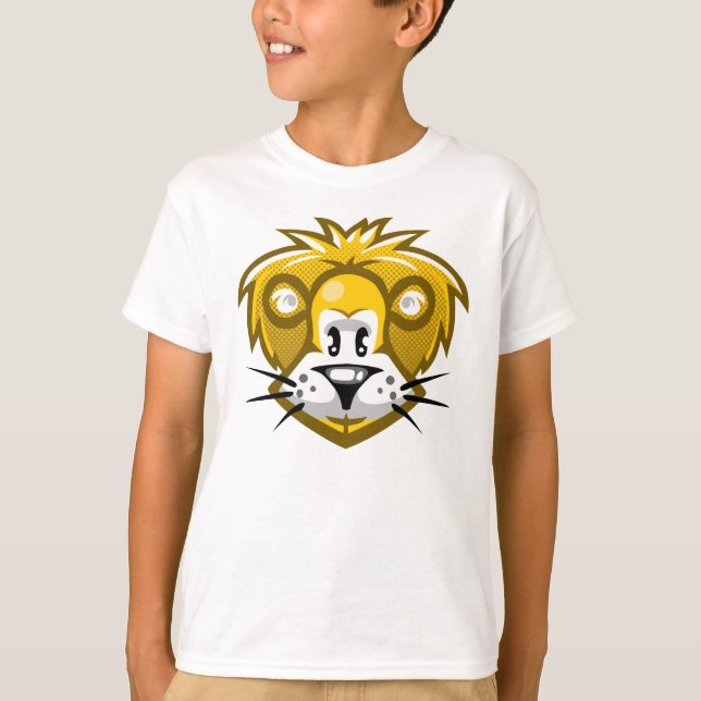 Lion cartoon T-Shirt (Front)