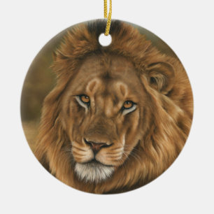 Lion Ceramic Ornament