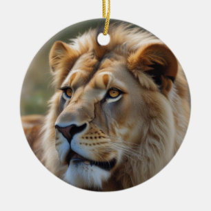 Lion Ceramic Ornament