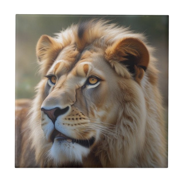Lion Ceramic Tile (Front)