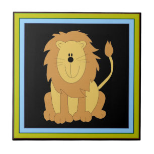 Lion Ceramic Tile