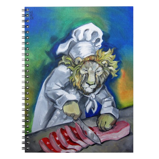 Lion Chef Notebook (Front)