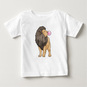 Lion Chewing gum Baby T-Shirt
