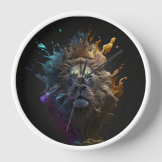 lion  clock