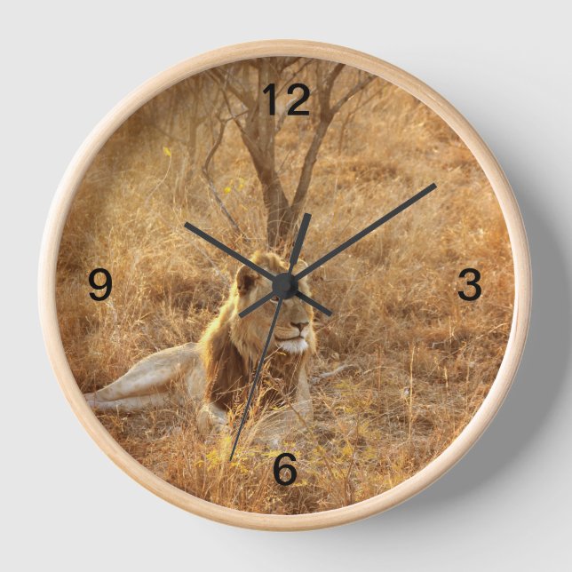 Lion Clock (Front)