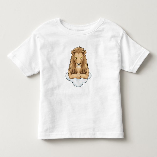 Lion Clouds Toddler T-Shirt (Front)