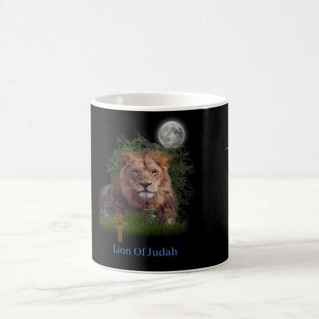 lion coffee mug (Center)