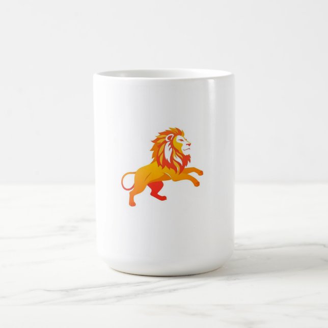 Lion Coffee Mug (Center)