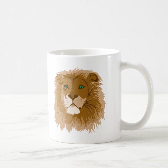 Lion Coffee Mug (Right)
