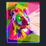 Lion Colourful Prismatic Pop Art Design-62501 Photo Print<br><div class="desc">Lion Colourful Prismatic Pop Art Design-62501</div>