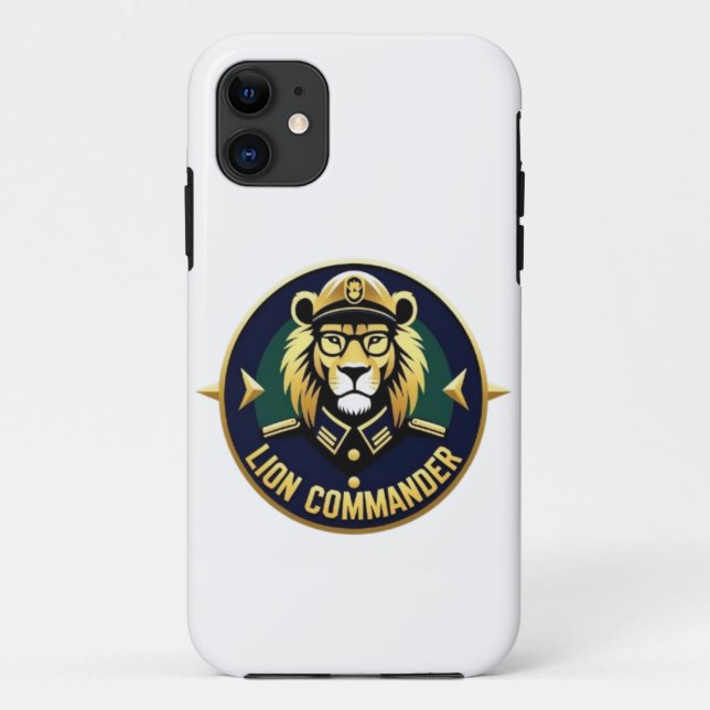 Lion Commander Mobile Case (Back)