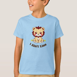 Lion Cub Cute Cuddly Kids T-Shirt