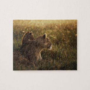 Lion & Cub Game Puzzle