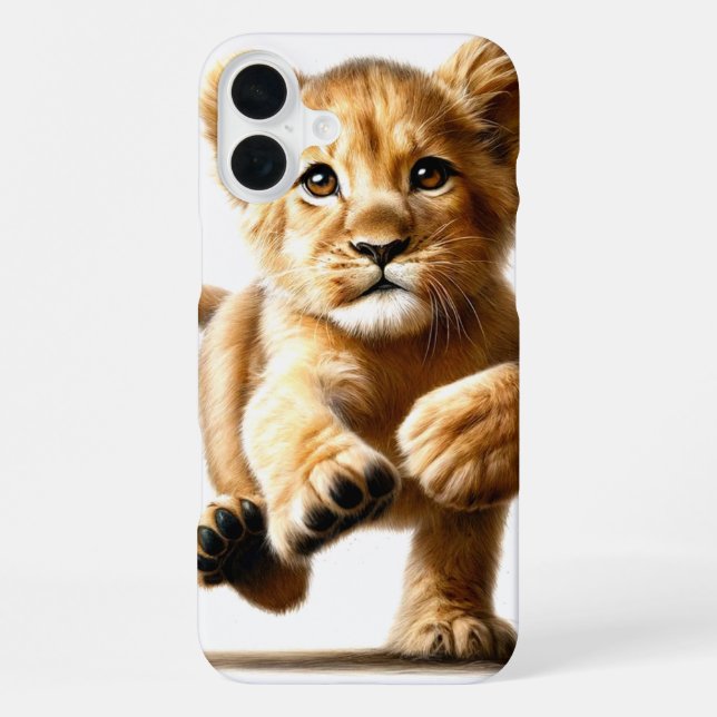 Lion Cub Phone Case (Back)