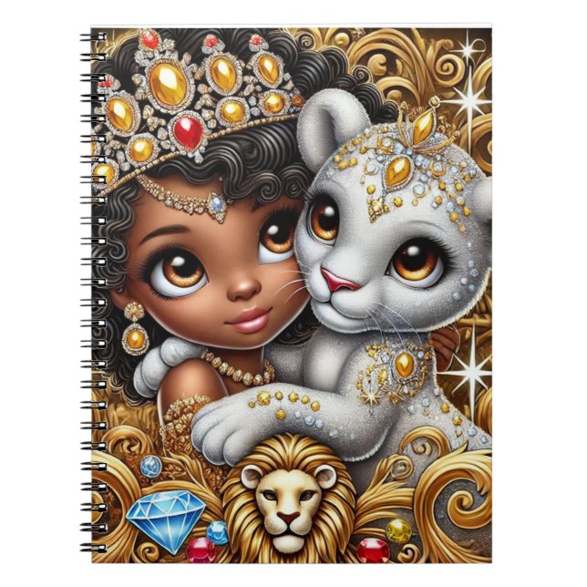 Lion Cub & Princess Notebook 2 (Front)