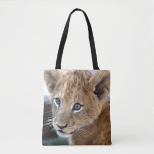 Lion Cub Tote Bag