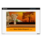 Lion Cub & Tribe under Tree 13" computer skin