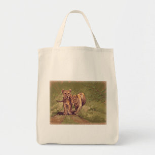 Lion Cubs Tote Bag