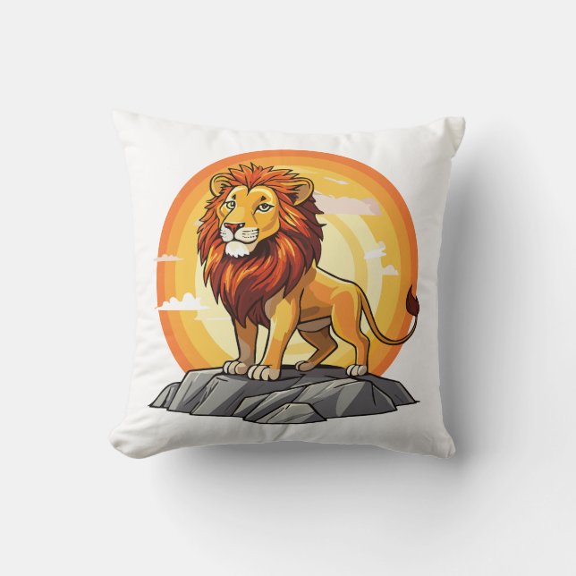 Lion Cushion (Front)