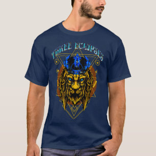 Lion Cyberpunk Dystopian Futuristic Postmodern Sci T-Shirt