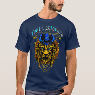 Lion Cyberpunk Dystopian Futuristic Postmodern Sci T-Shirt