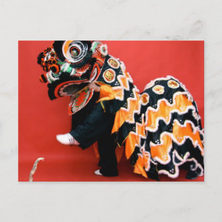 Lion Dance Post Card
