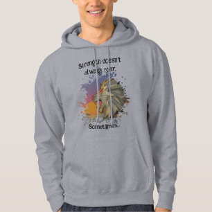 Lion Dawn Papercut Pullover Hoodie