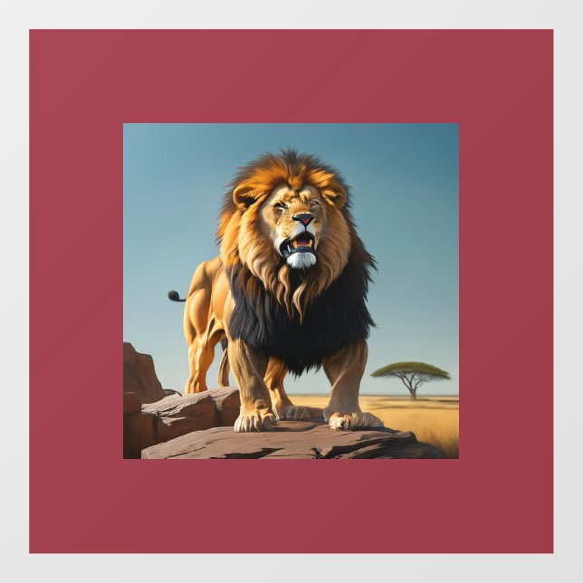 Lion design. (Sheet)