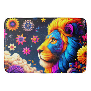 Lion Design Bath Mat