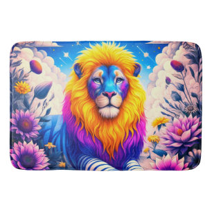 Lion Design Bath Mat